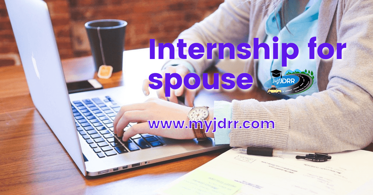 Internship for spouse