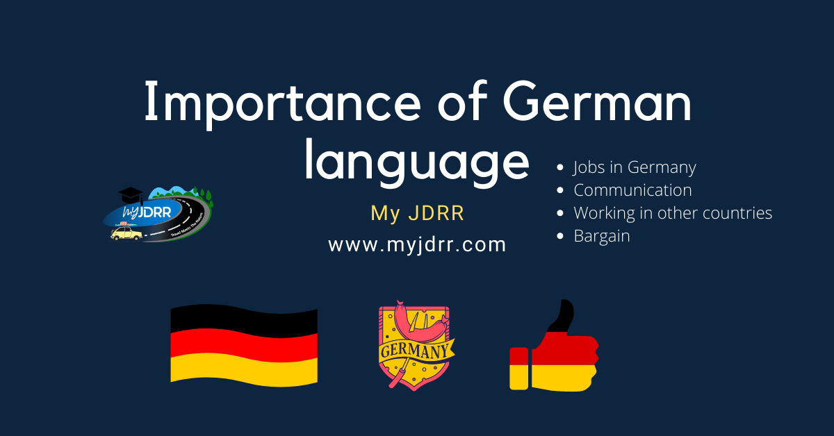 essay on importance of german language