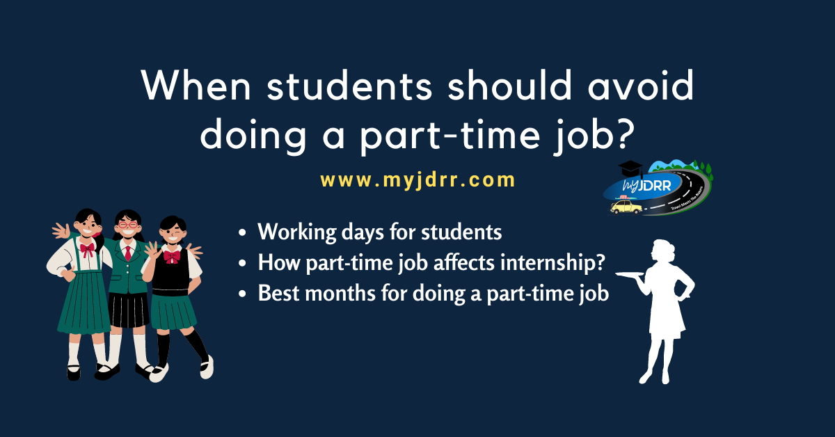Why part time jobs are bad for students