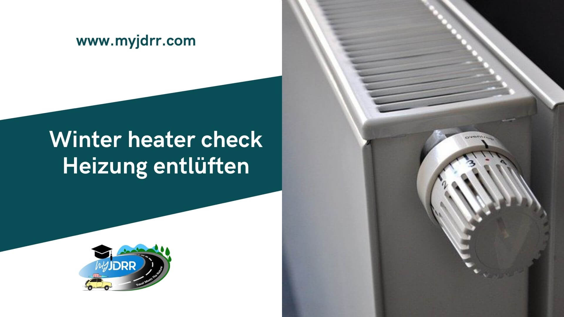 Heater vent (Heizung entlüften) - Winter heater check - My JDRR