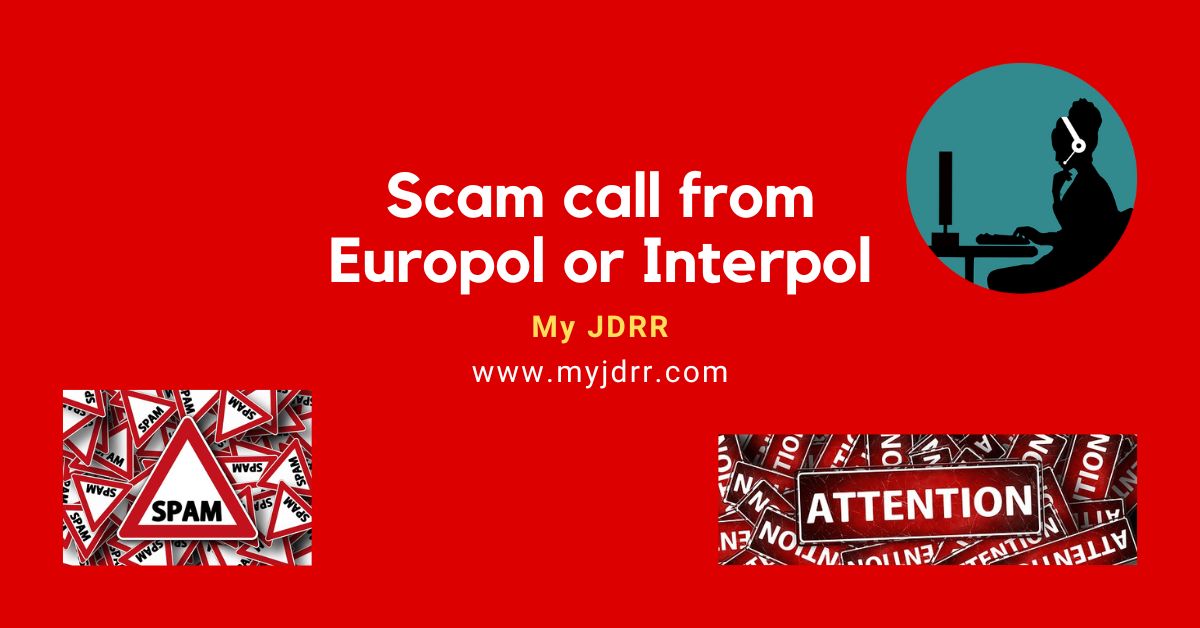 Spam call from Europol or interpol